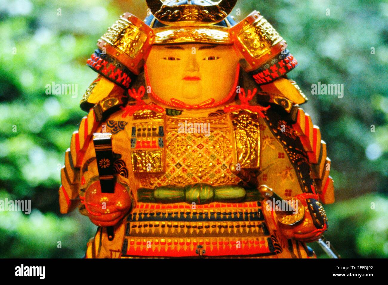 Nahaufnahme einer Puppe, Kyoto, Japan Stockfoto