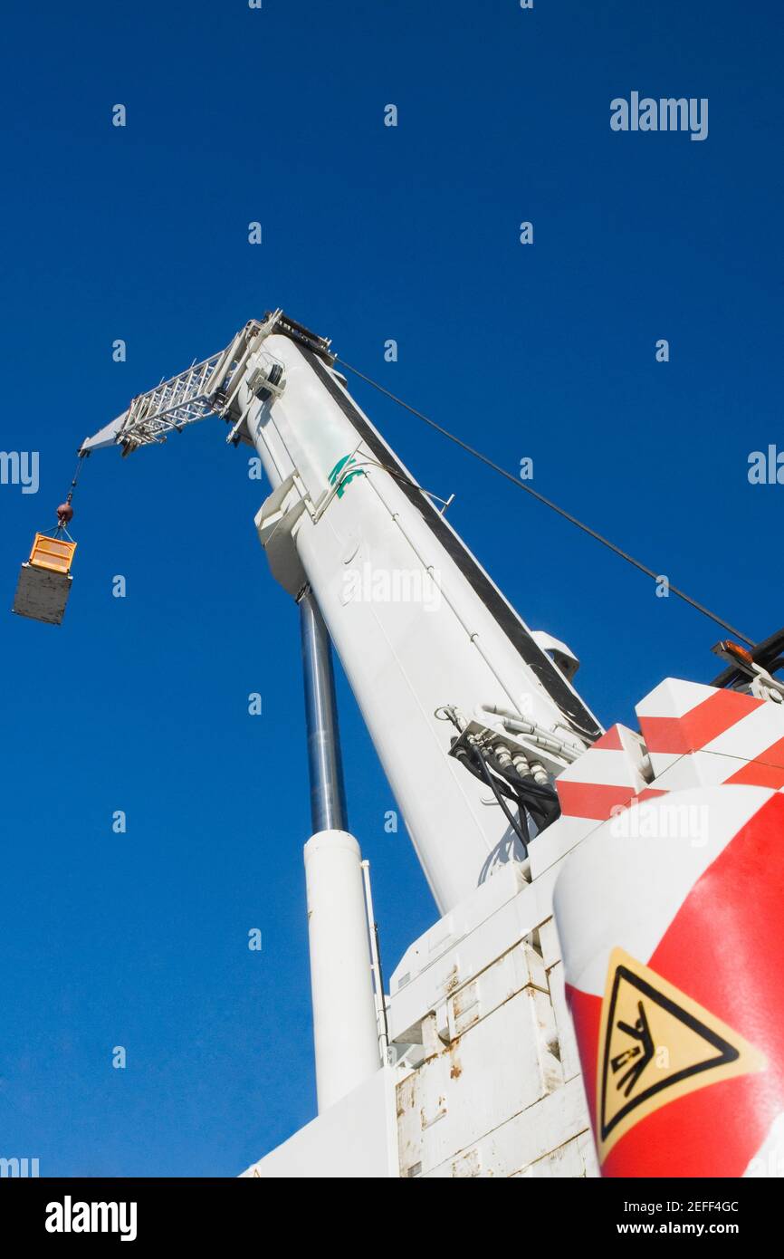 Niedrigen Winkel Ansicht eines Krans Stockfoto