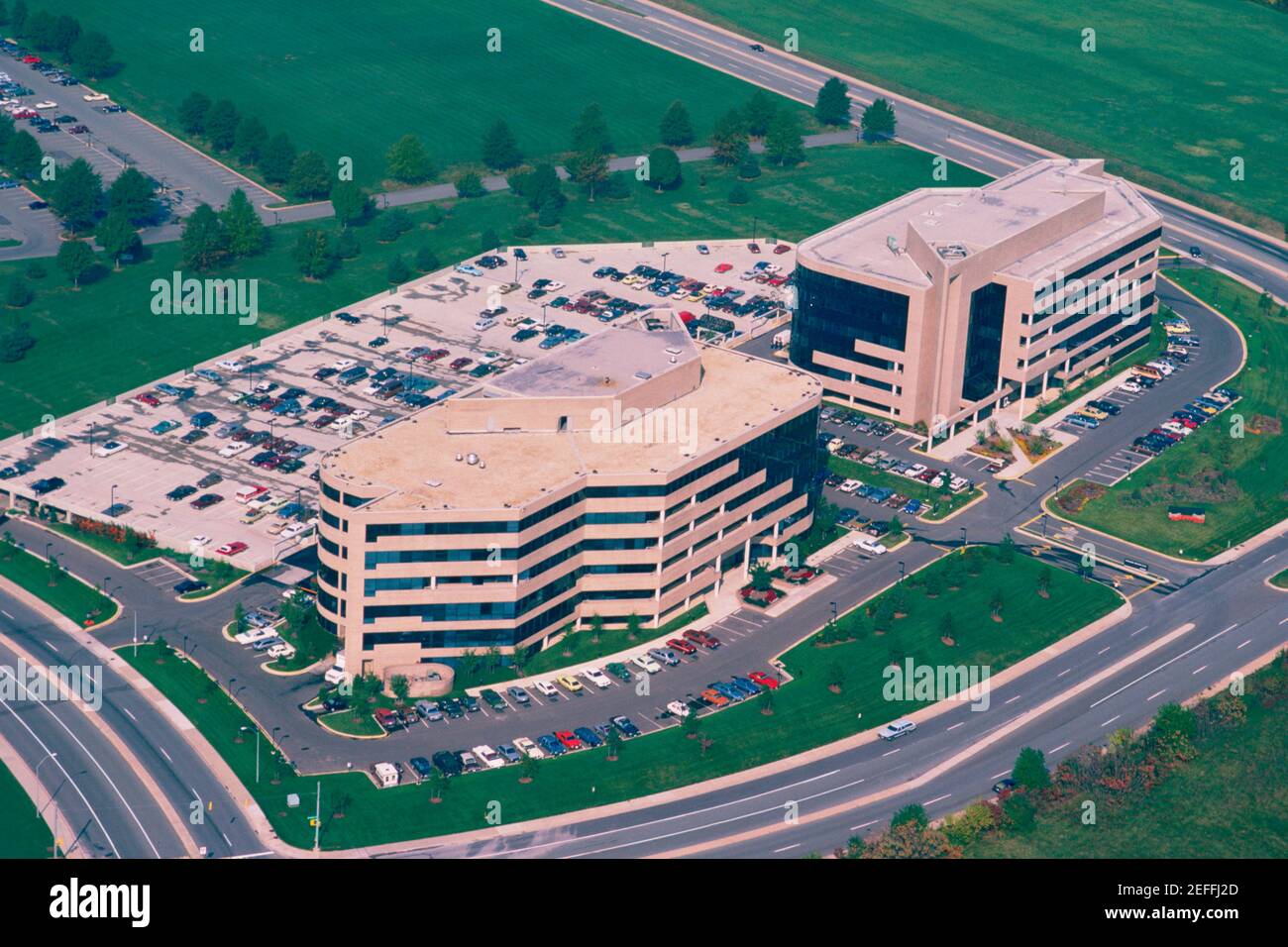 Bethesda, Maryland, Bürogebäude Stockfoto