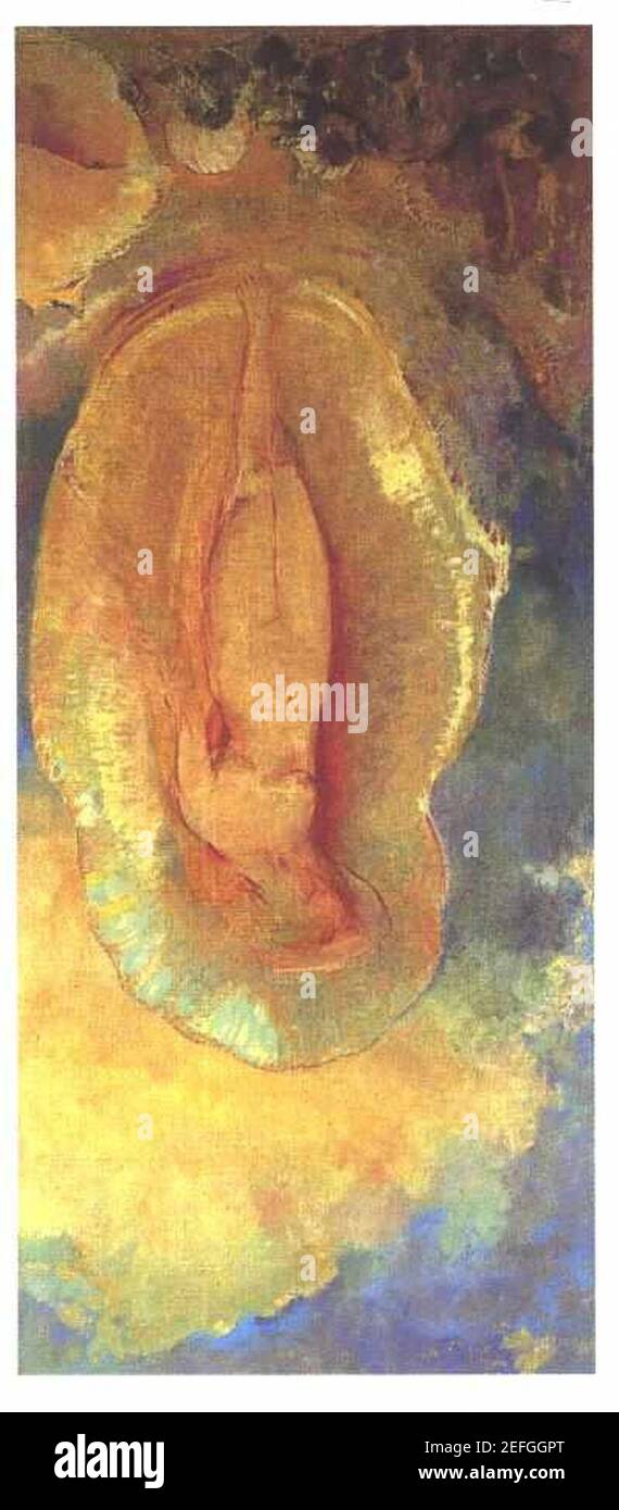 Odilon Redon - Geburt der Venus. Stockfoto