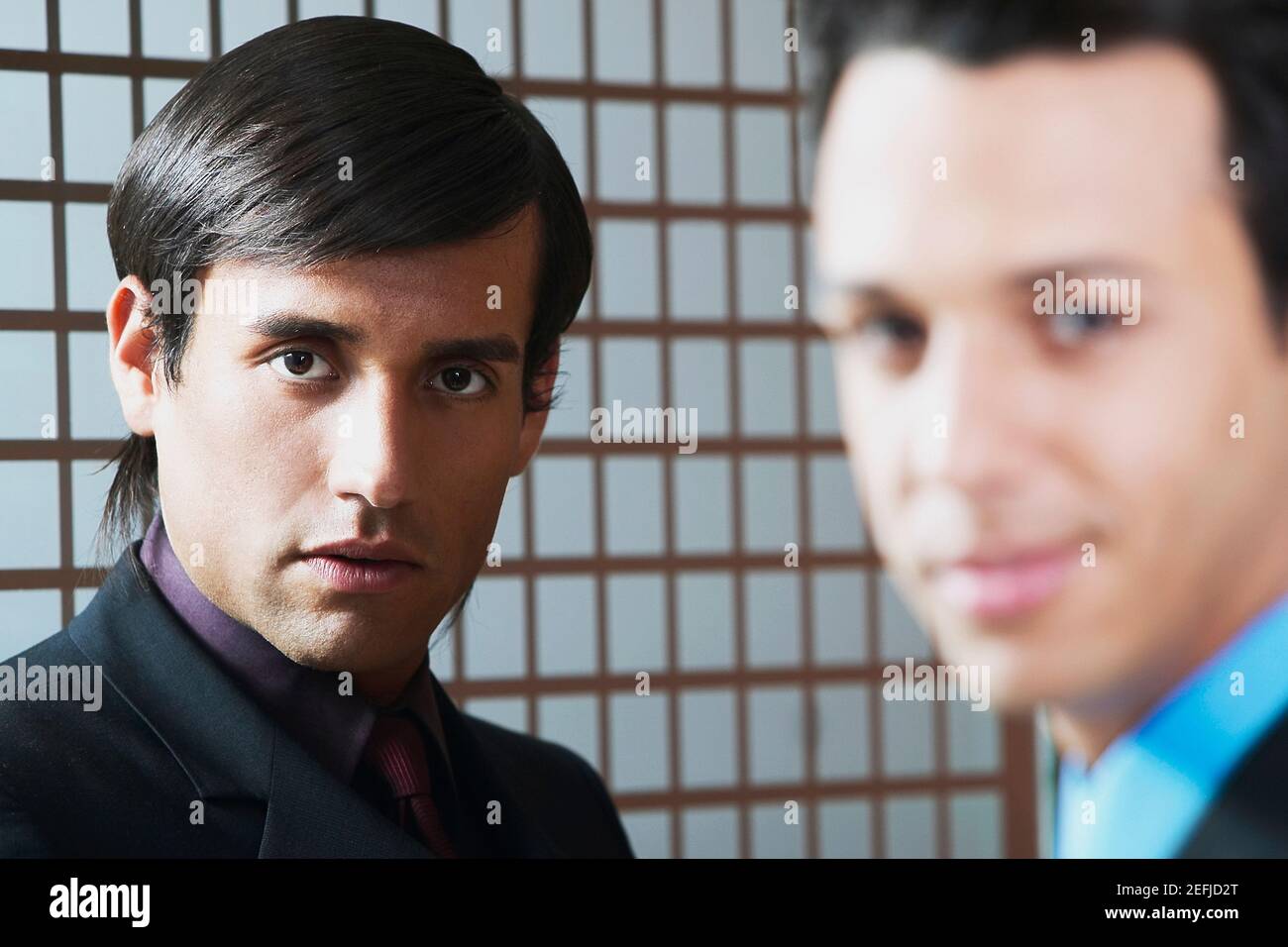 Porträt von zwei Geschäftsleute Stockfoto