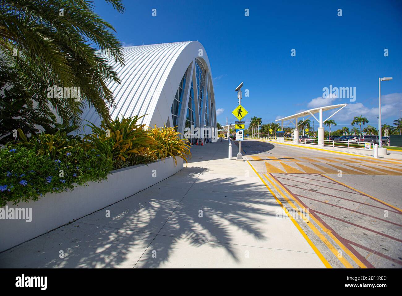 Atemberaubender Blick auf den Owen Roberts International Airport