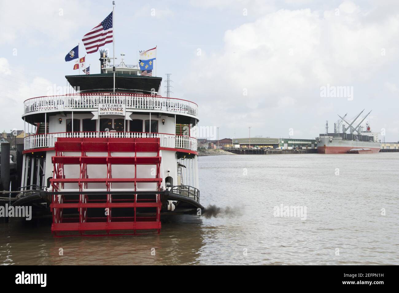 Dampfschiff Natchez in New Orleans, Louisiana Stockfoto