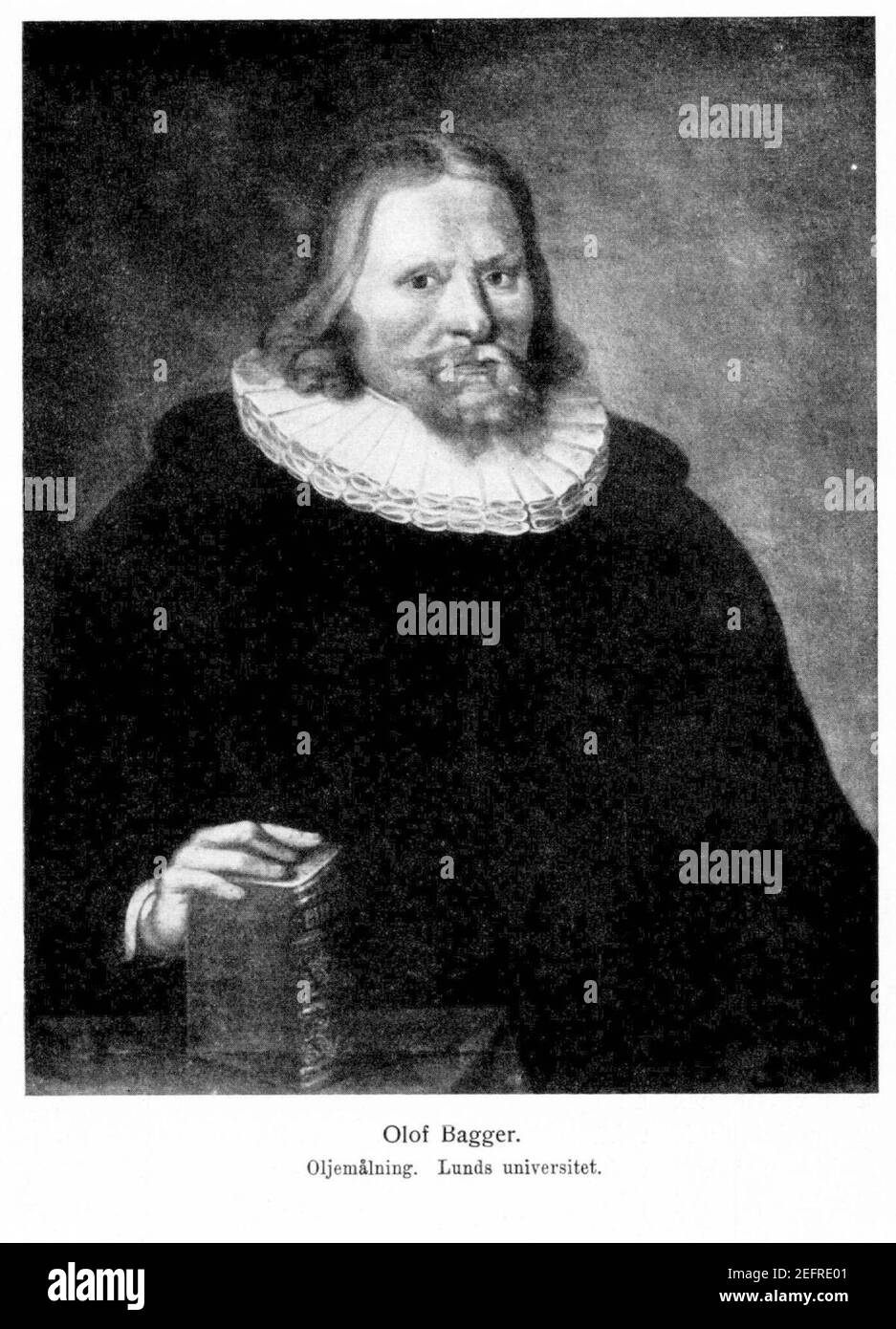 Olof Bagger (1607-1677). Stockfoto