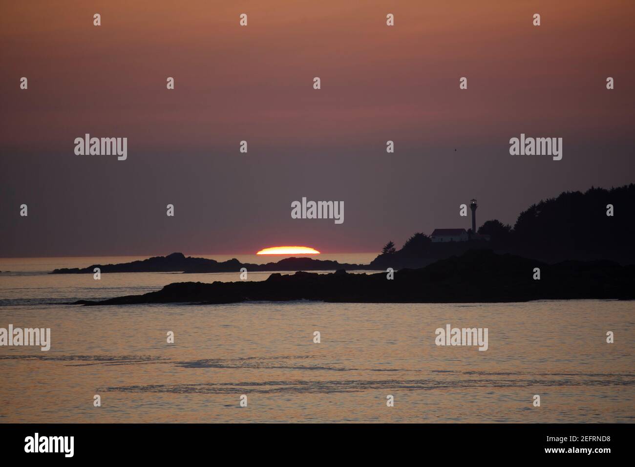 Cox Bay, Vancouver Island Stockfoto