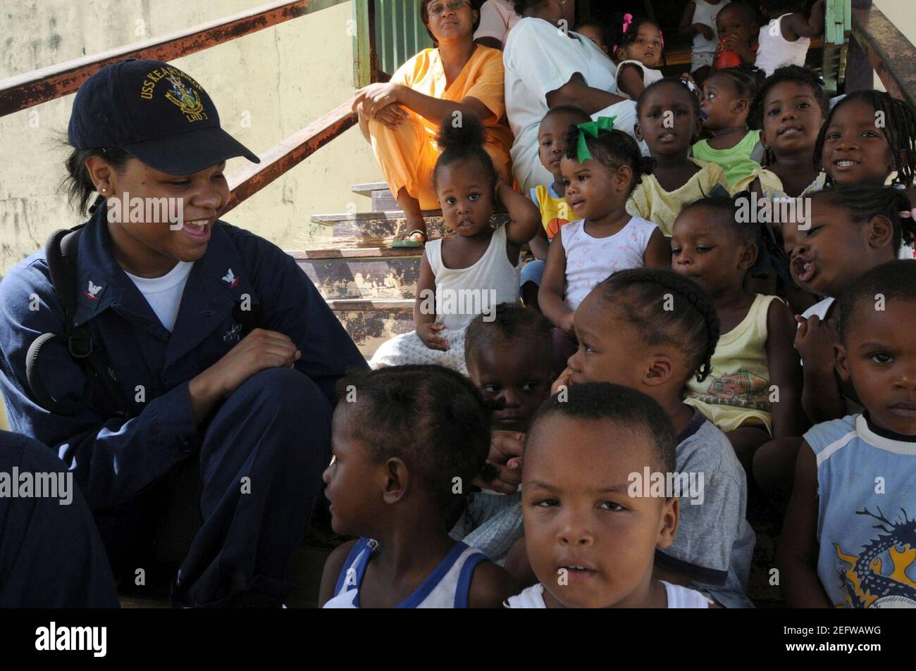 Operation Fortsetzung Versprechen 2008 in Guyana Stockfoto