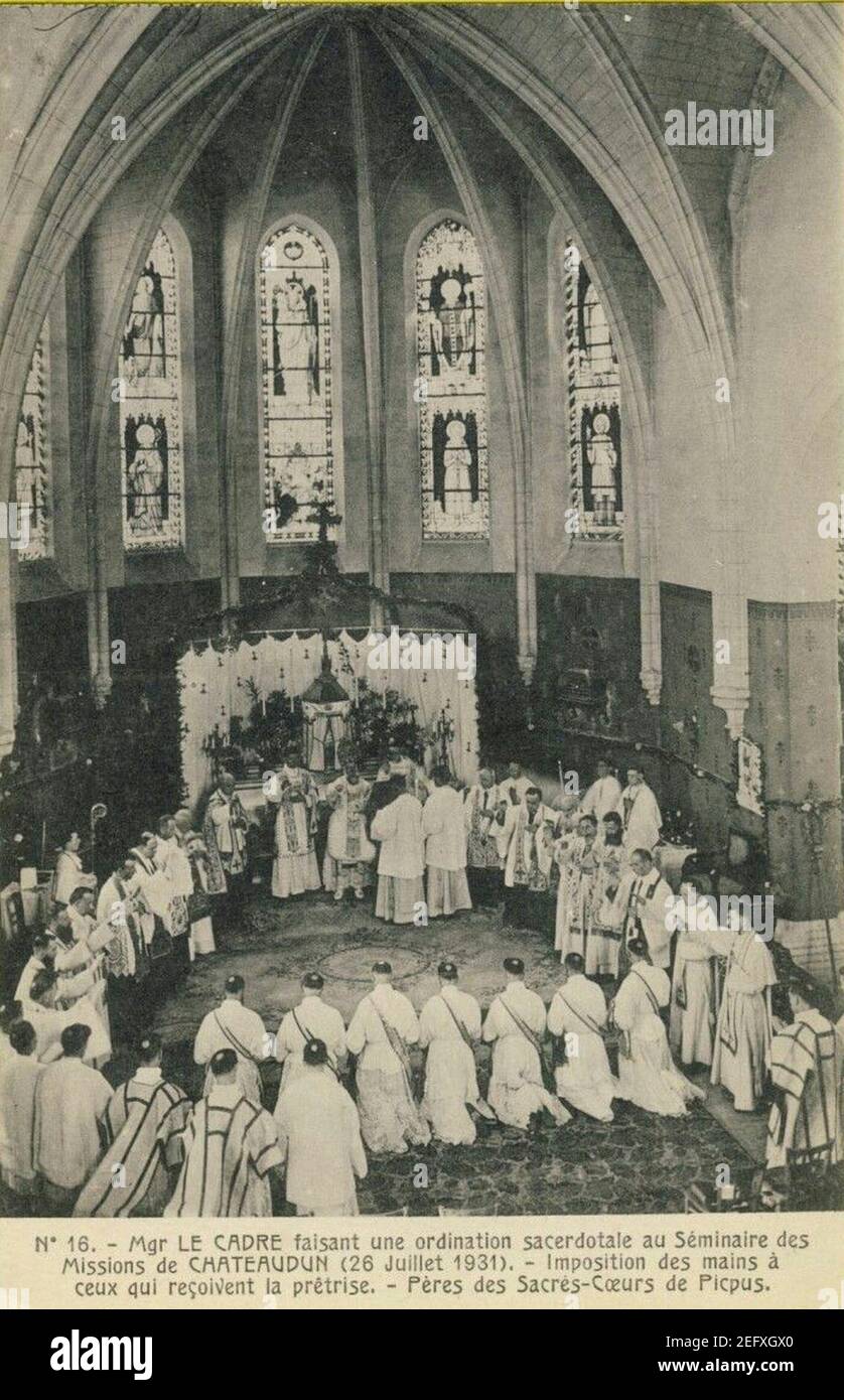 Ordinationen 26 Juillet 1931. Stockfoto