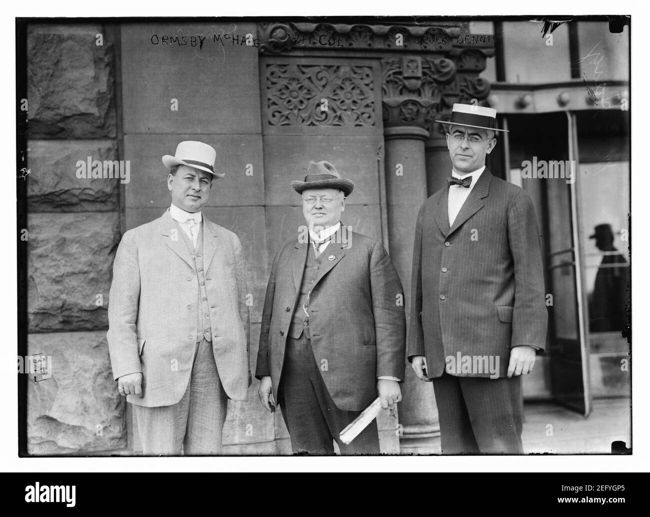 Ormsby McHarg, W.H. Coe, Bruce Dennis Stockfoto