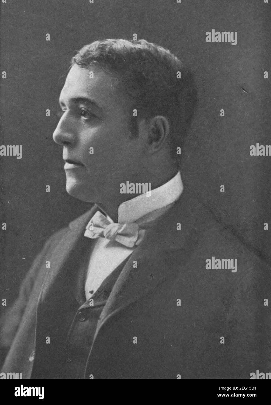 Otis Skinner, Bühnenschauspieler. Stockfoto