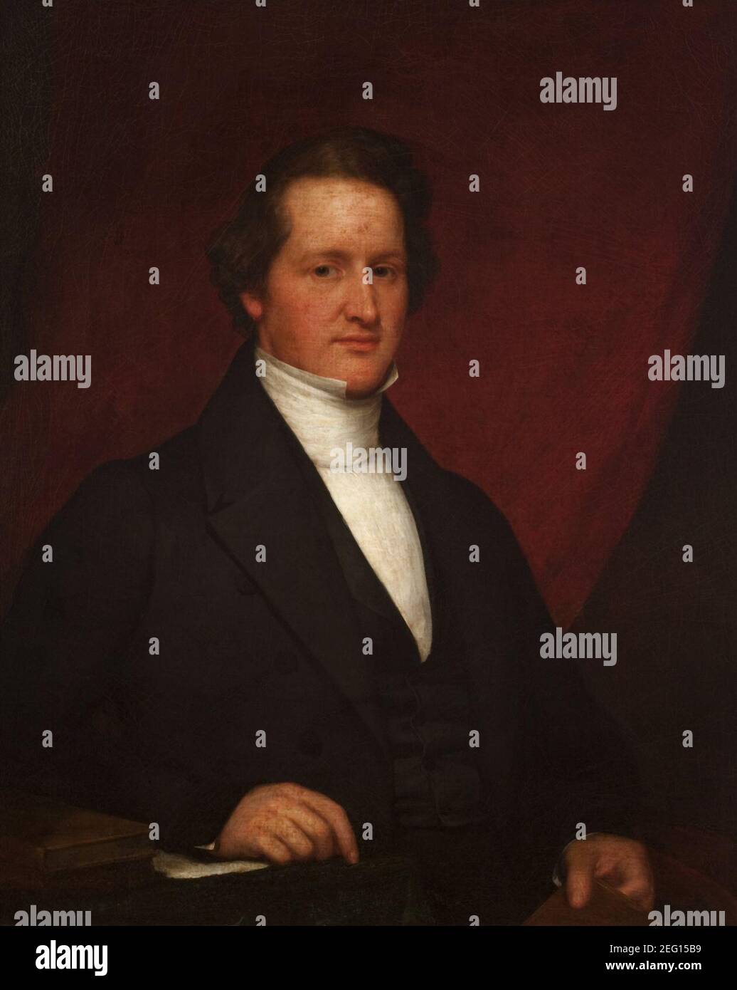 Otis Ainsworth Skinner, Treuhänder 1852-1857. Stockfoto
