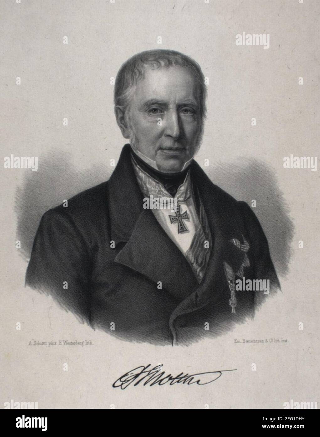 Otto Joachim Moltke. Stockfoto