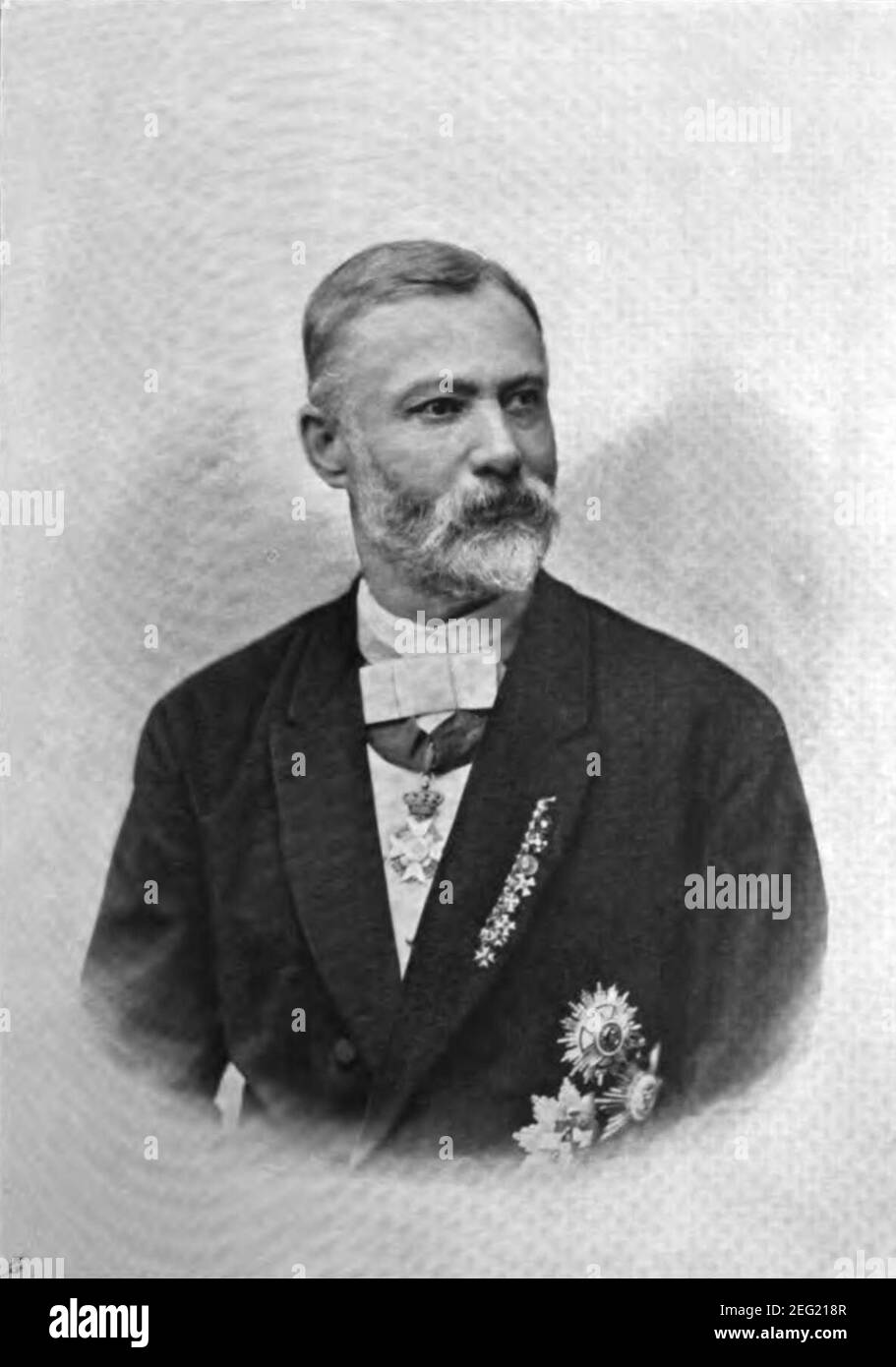 Ottomar von Volkmer 1901 J. Székely. Stockfoto