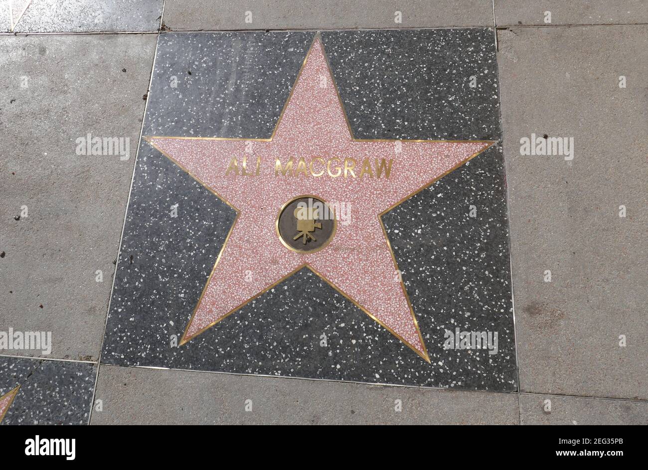 Schauspielerin Hollywood Walk Of Fame Stockfotos und -bilder Kaufen - Alamy