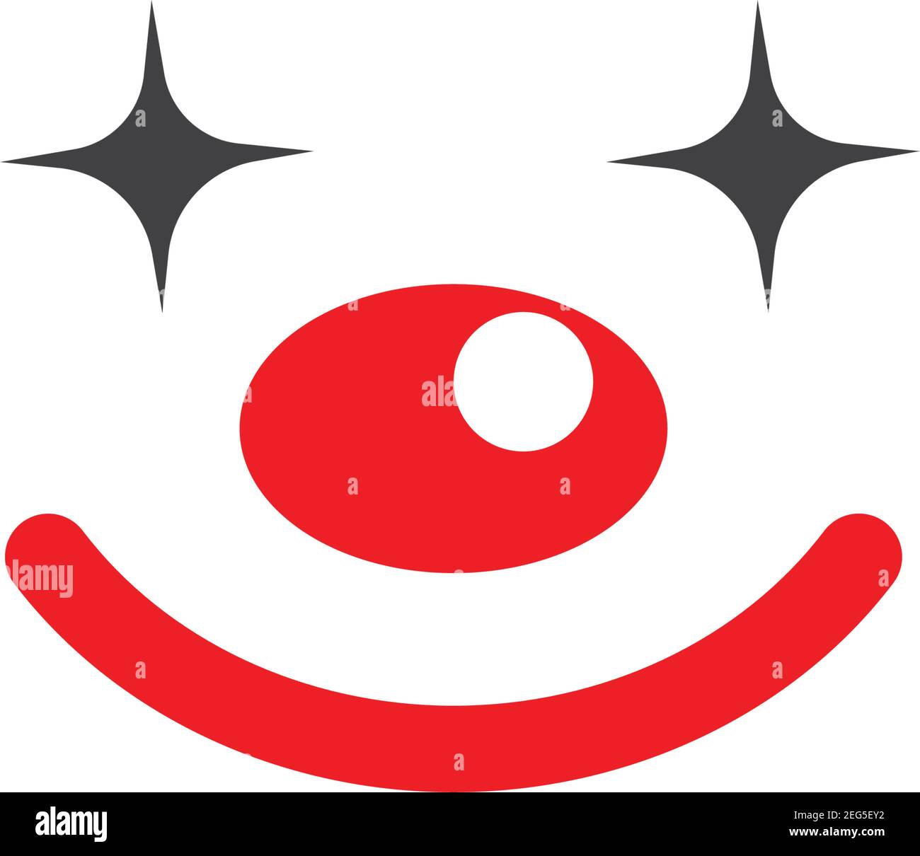 Clowngesicht Stock Vektorgrafiken Kaufen Alamy