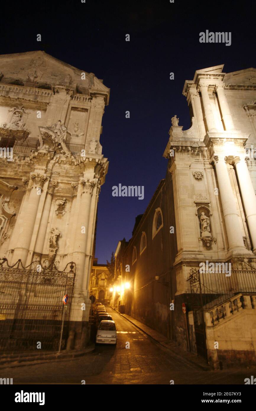 Die Kirche von san Benedetto und die Kirche von san Francesco im