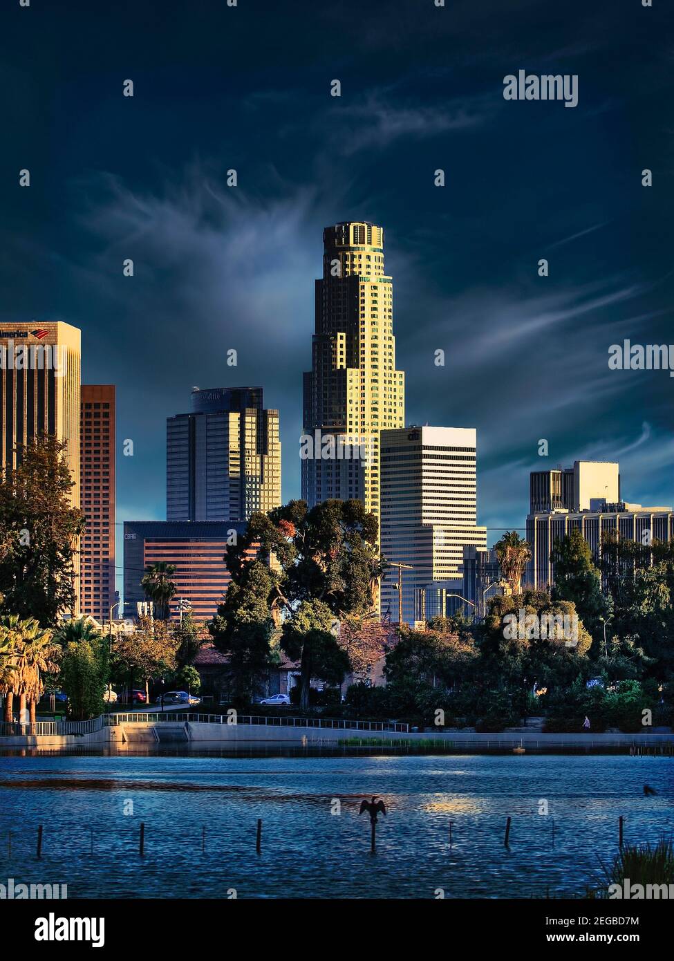 Los Angeles downtown Stockfoto