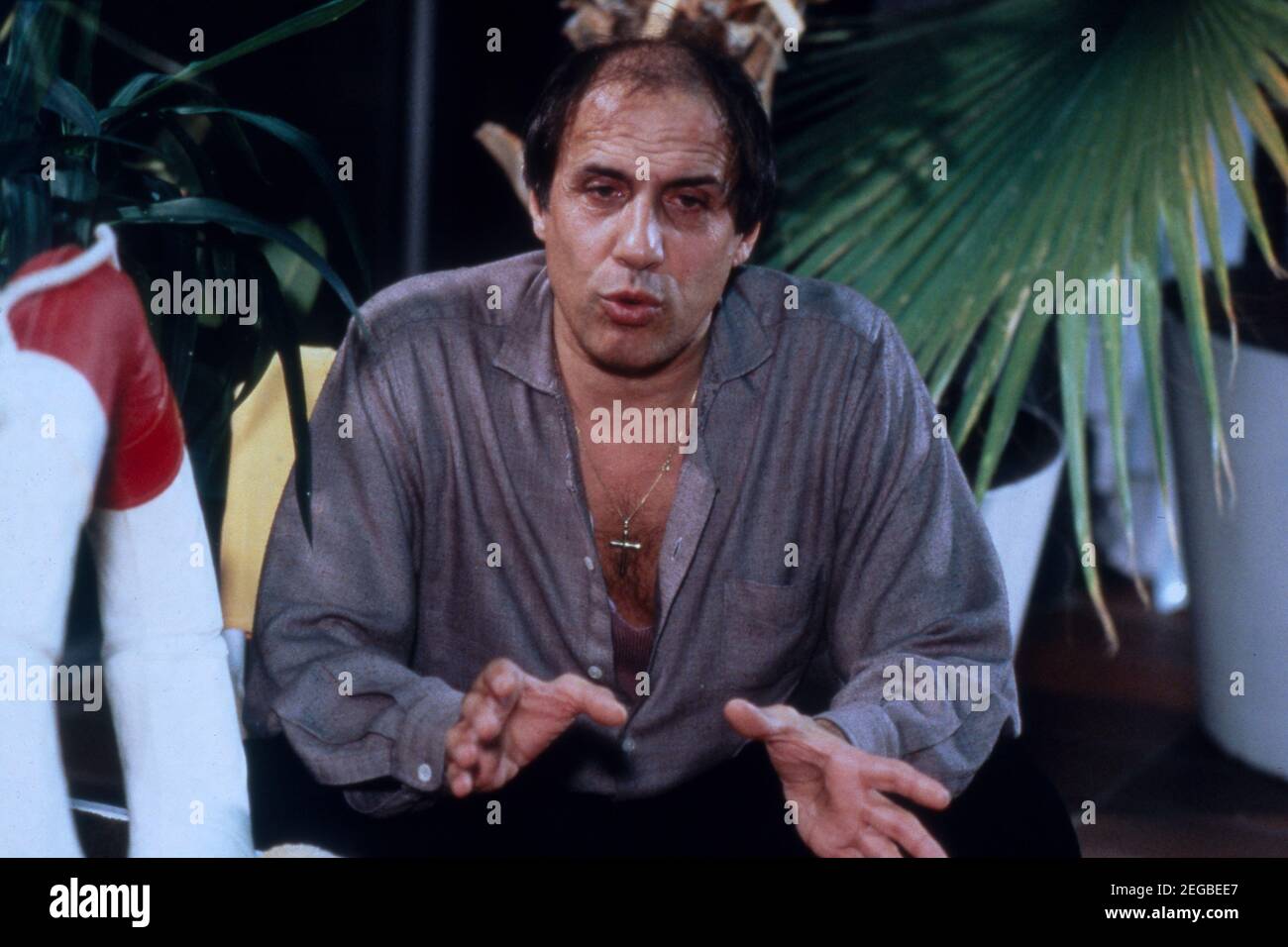 Adriano Celentano, italienischer Sänger und Schauspieler, 1990. Adriano Celentano, italienischer Adriano Celentano, italienischer Sänger und Schauspieler, 1990. Adriano Celentano, italienischer