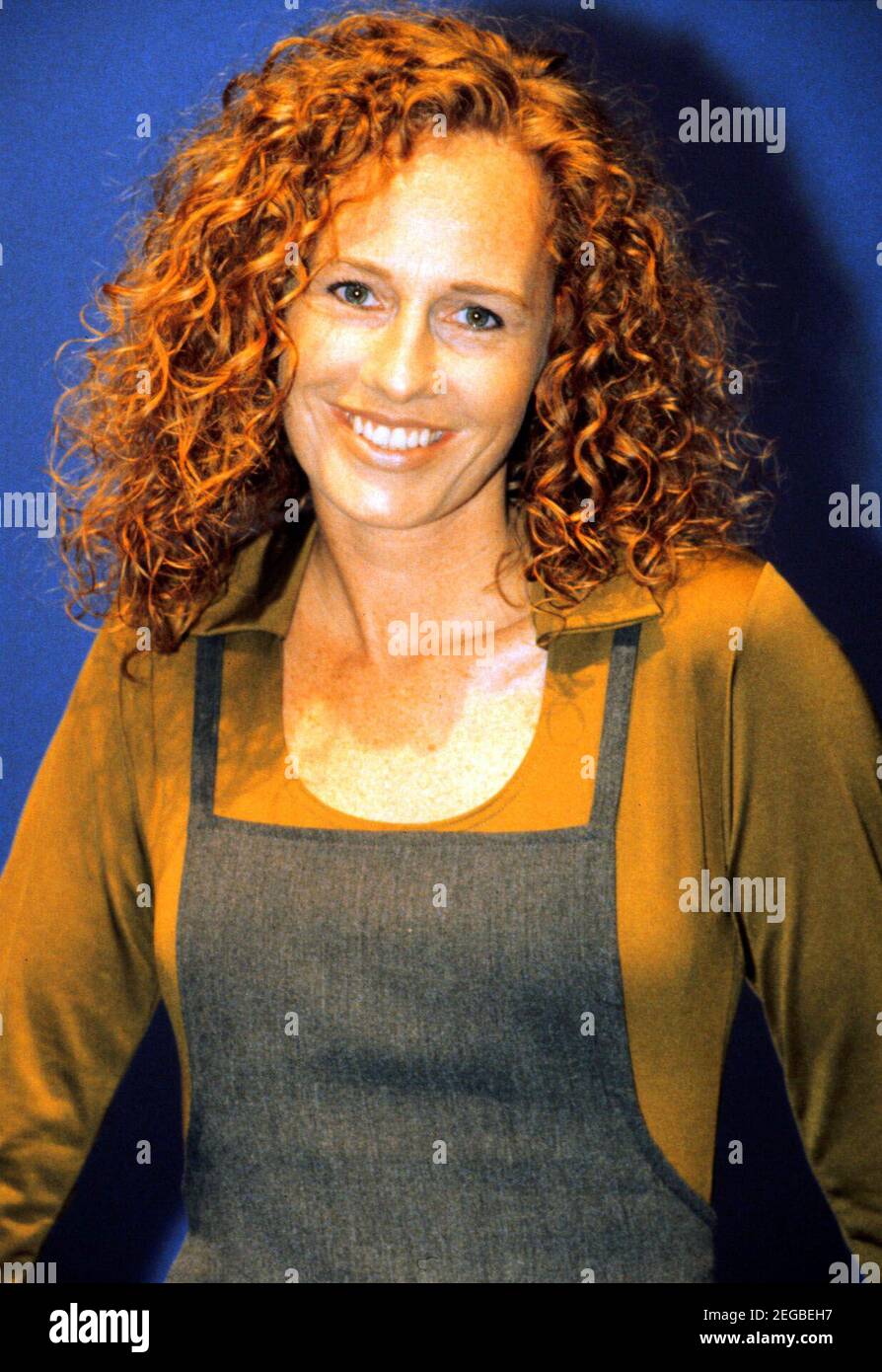 Andrea Rubio Sanchez, deutsche TV-Moderatorin, Portrait um 1996. Andrea Rubio Sanchez, deutsche TV-Moderatorin, Porträt um 1996. Stockfoto