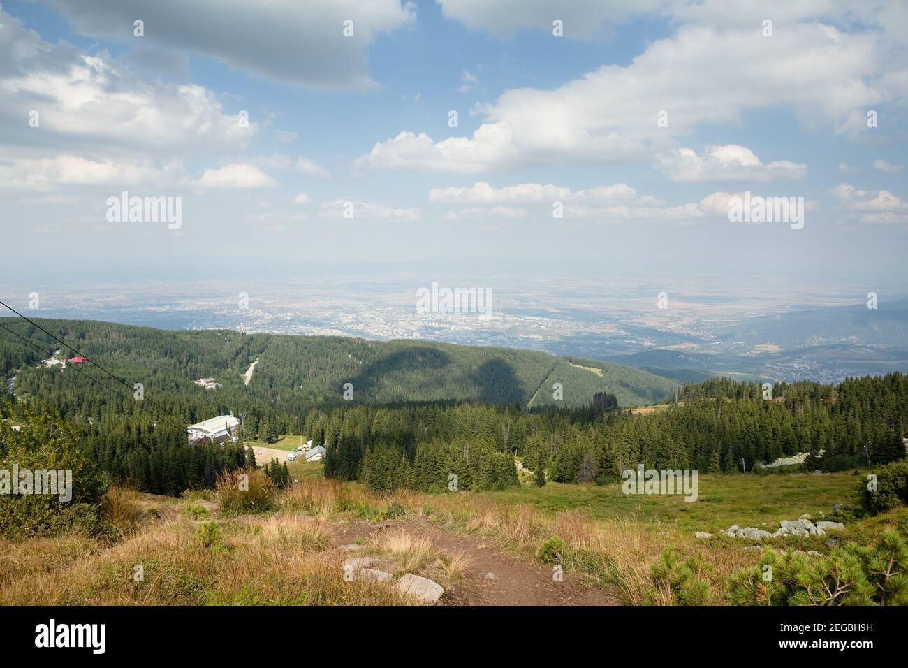 Vitosha Berg, Sofia, Bulgarien Stockfoto
