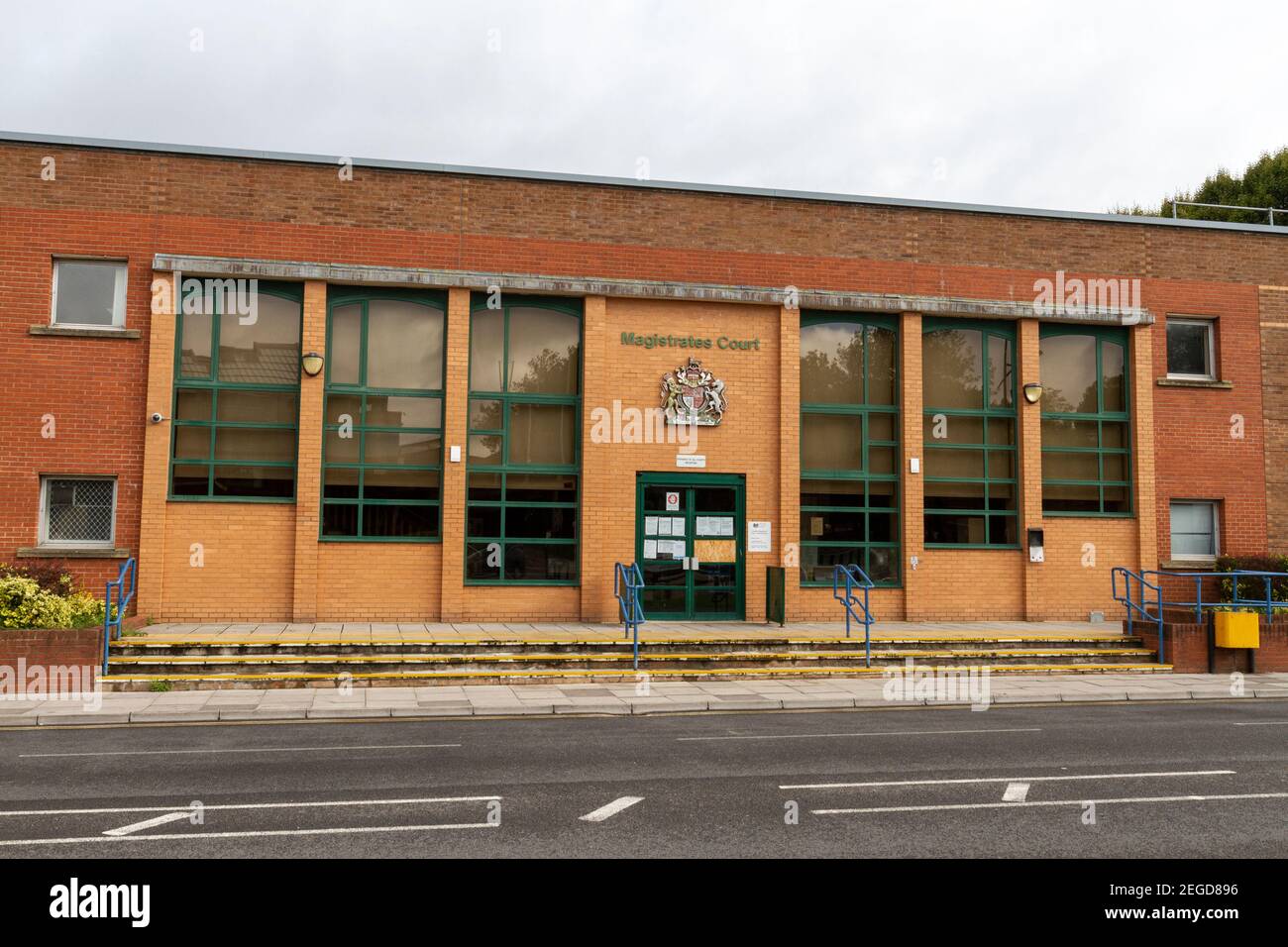 Das Magistrate Court in Swindon, Wiltshire, Großbritannien. Stockfoto