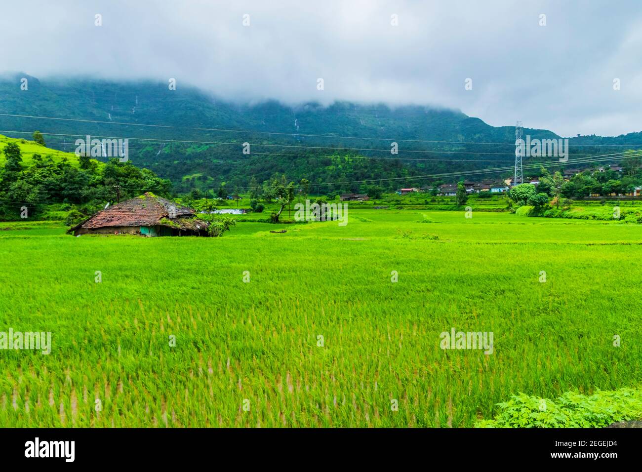 Verschiedene Ansichten von Igatpuri, Maharashtra Stockfoto