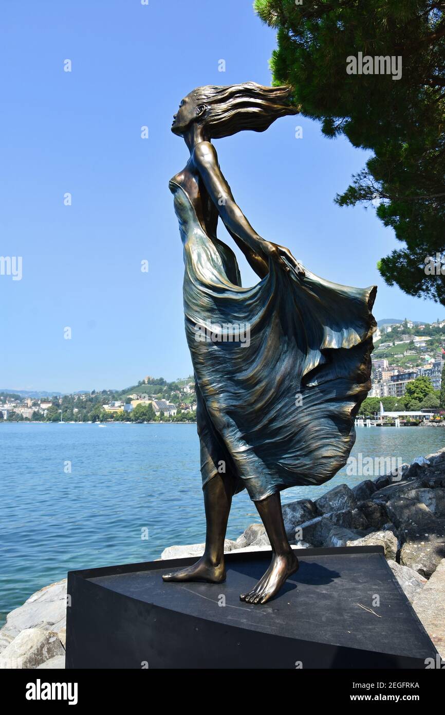 Statue Of Switzerland Woman Stockfotos und -bilder Kaufen - Alamy