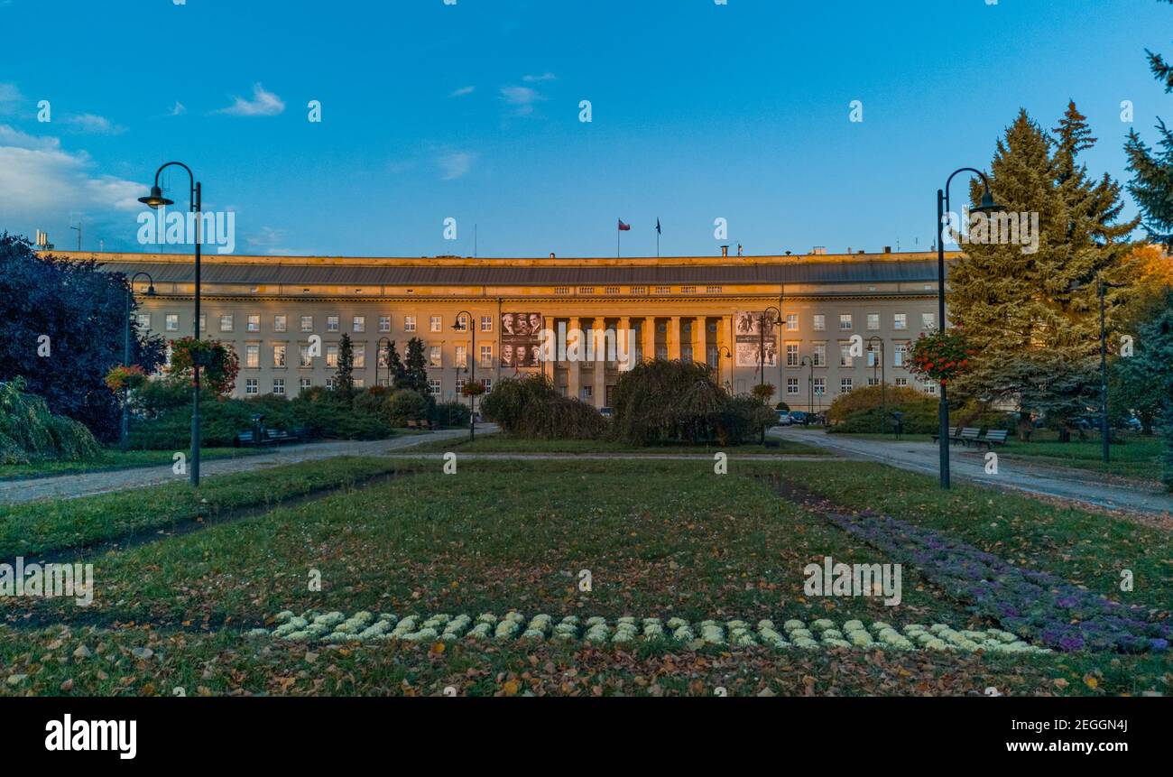 Breslau Oktober 18 2019 Provinzbüro im Stadtzentrum Stockfoto