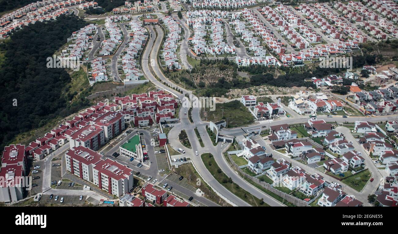 Wohnungsbau Queretaro, Mexiko Stockfoto
