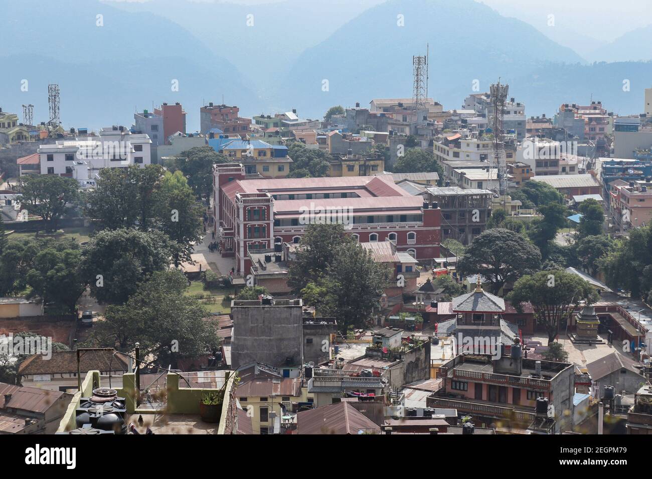 Tansen ist eine wunderschöne hügelige Station in Nepal und ist Eines der Top-Reiseziele von Nepal als gut Stockfoto