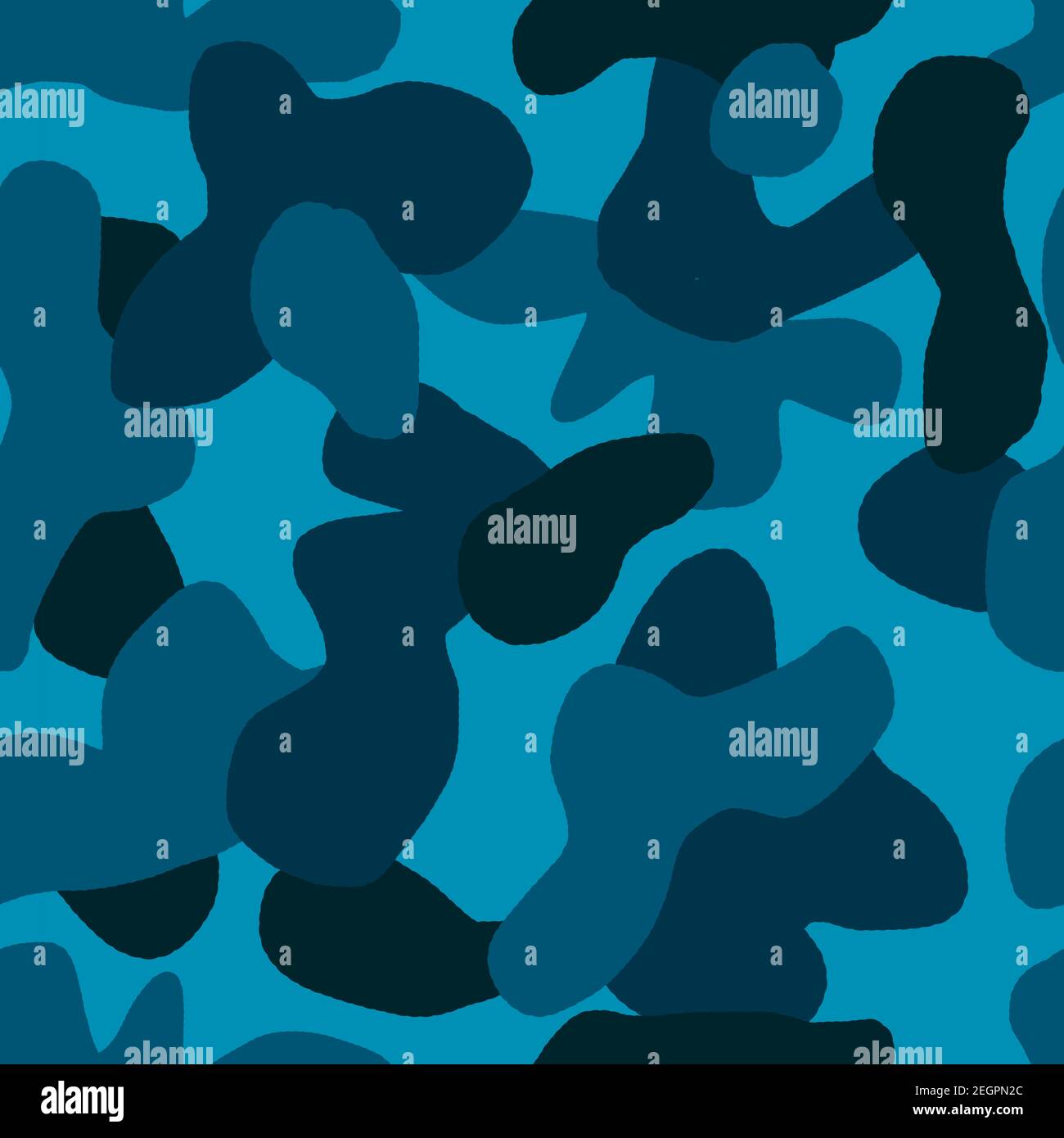 Blaues Camouflage Camo Nahtloses Muster Militarische Armee Design Textil Fur Die Maskierung Versteckt Jagd Print Fur Kriegssoldaten Im Dschungel Wustenwald Im Freien Trendige Stil Textur Fur Tapeten Stoffe Stockfotografie Alamy