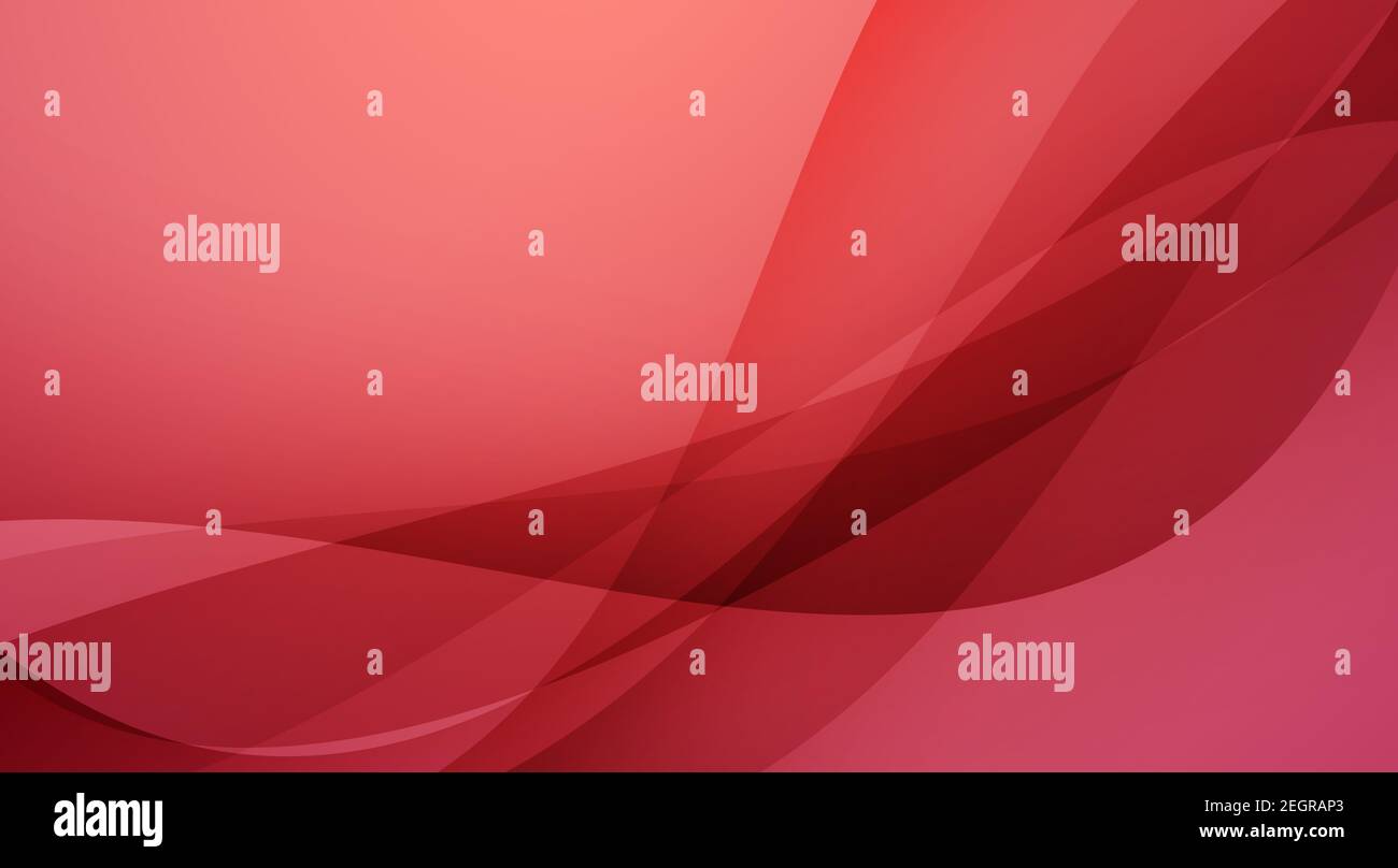 Rote abstrakte geometrische Formen Hintergrund Stockfoto