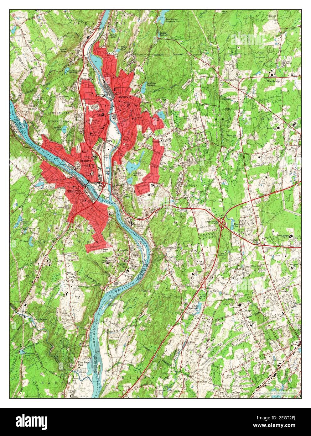 Ansonia karte Fotos und Bildmaterial in hoher Auflösung Alamy
