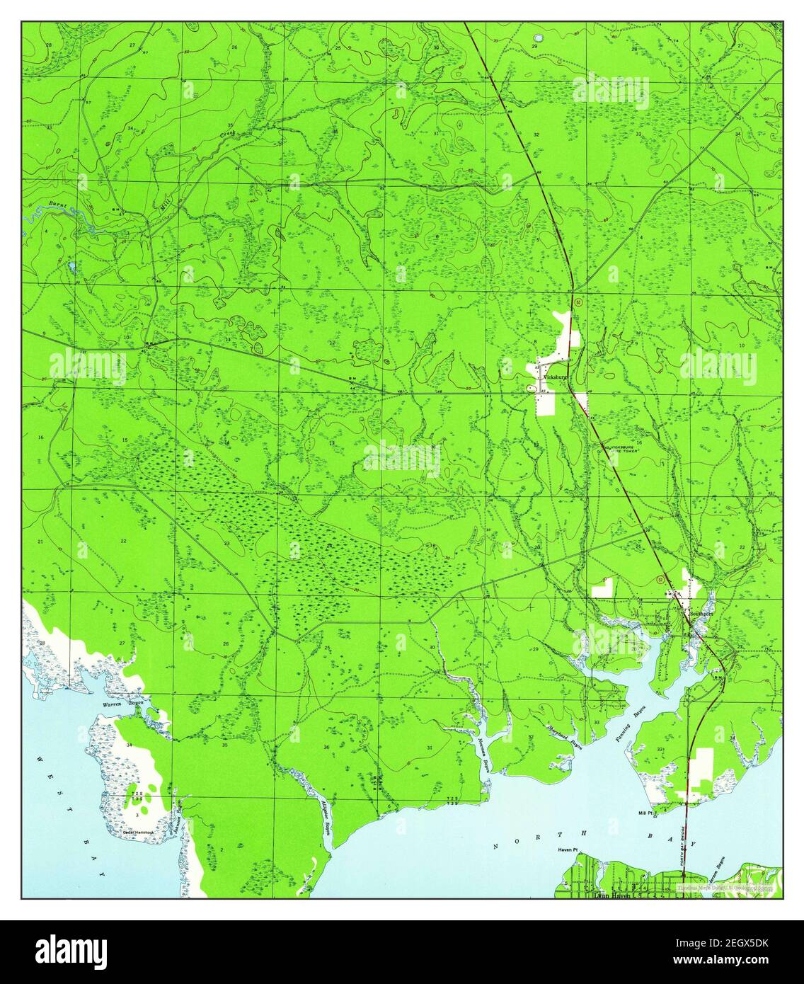Southport, Florida, Karte 1944, 1:24000, Vereinigte Staaten von Amerika von Timeless Maps, Daten U.S. Geological Survey Stockfoto