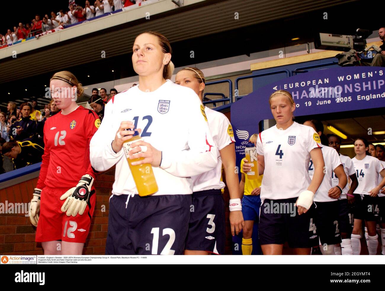 Fußball England gegen Schweden 2005 UEFA Women's European
