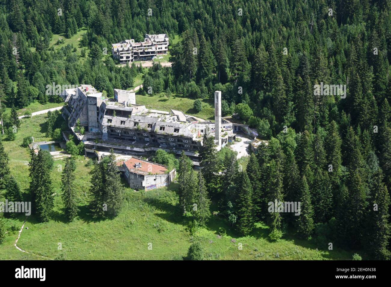 Hotel Igman Sarajevo 1984 Stockfoto