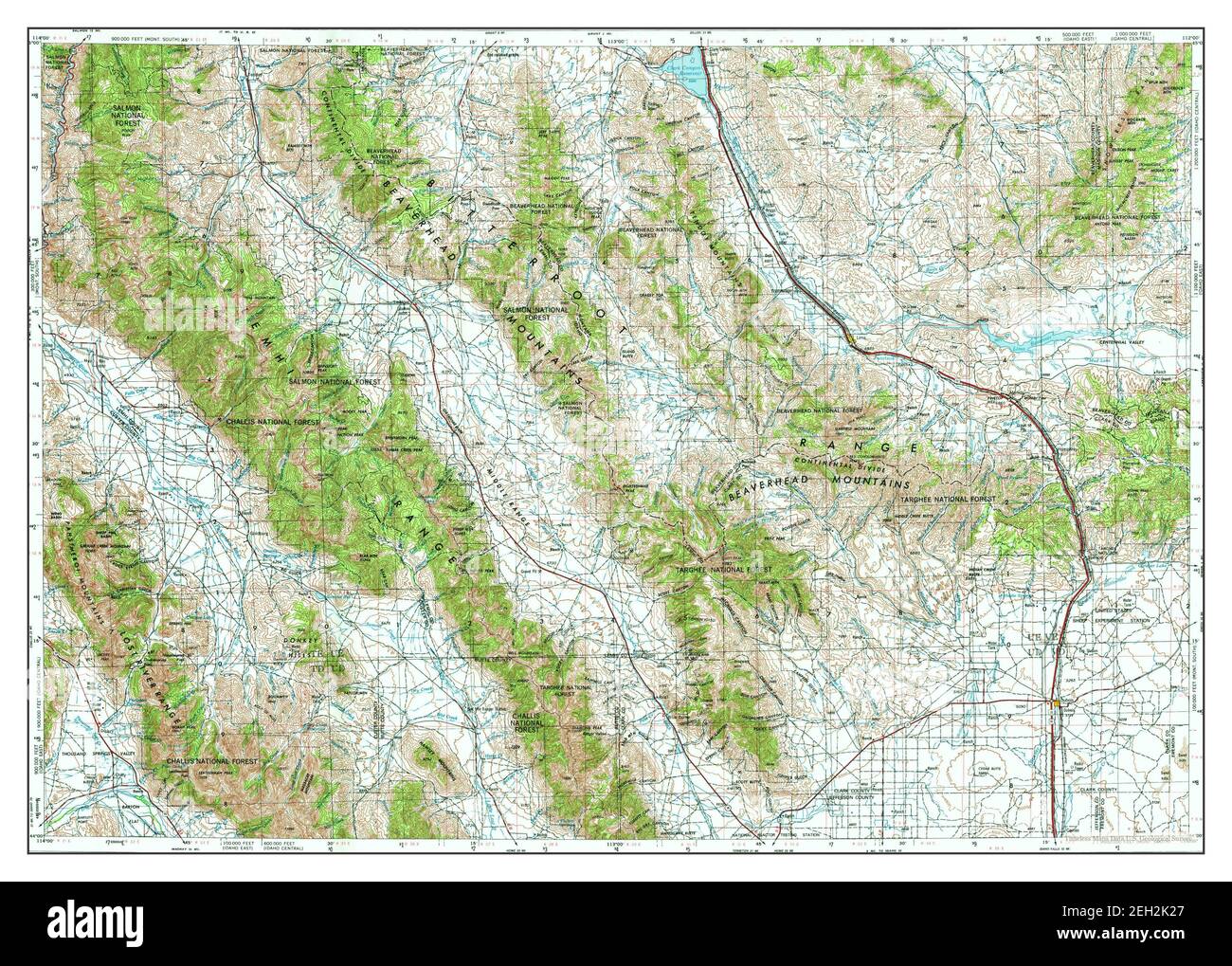 Dubois idaho karte Fotos und Bildmaterial in hoher Auflösung Alamy