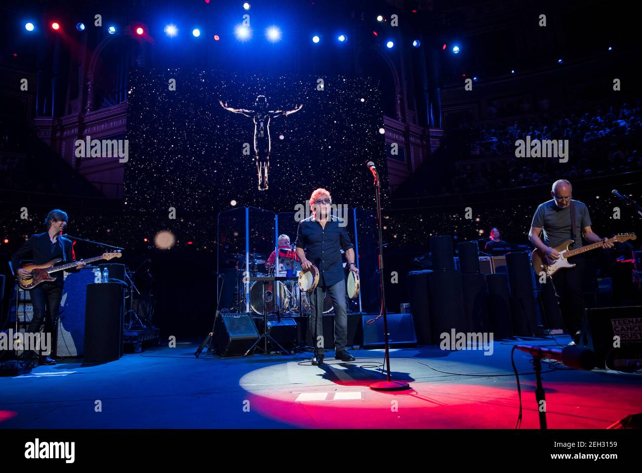 The Who treten live auf der Bühne für die jährliche Konzertreihe des Teenage Cancer Trust in der Royal Albert Hall, London. Bilddatum: Samstag, 1st. März 2017. Bildnachweis sollte lauten: © DavidJensen Stockfoto