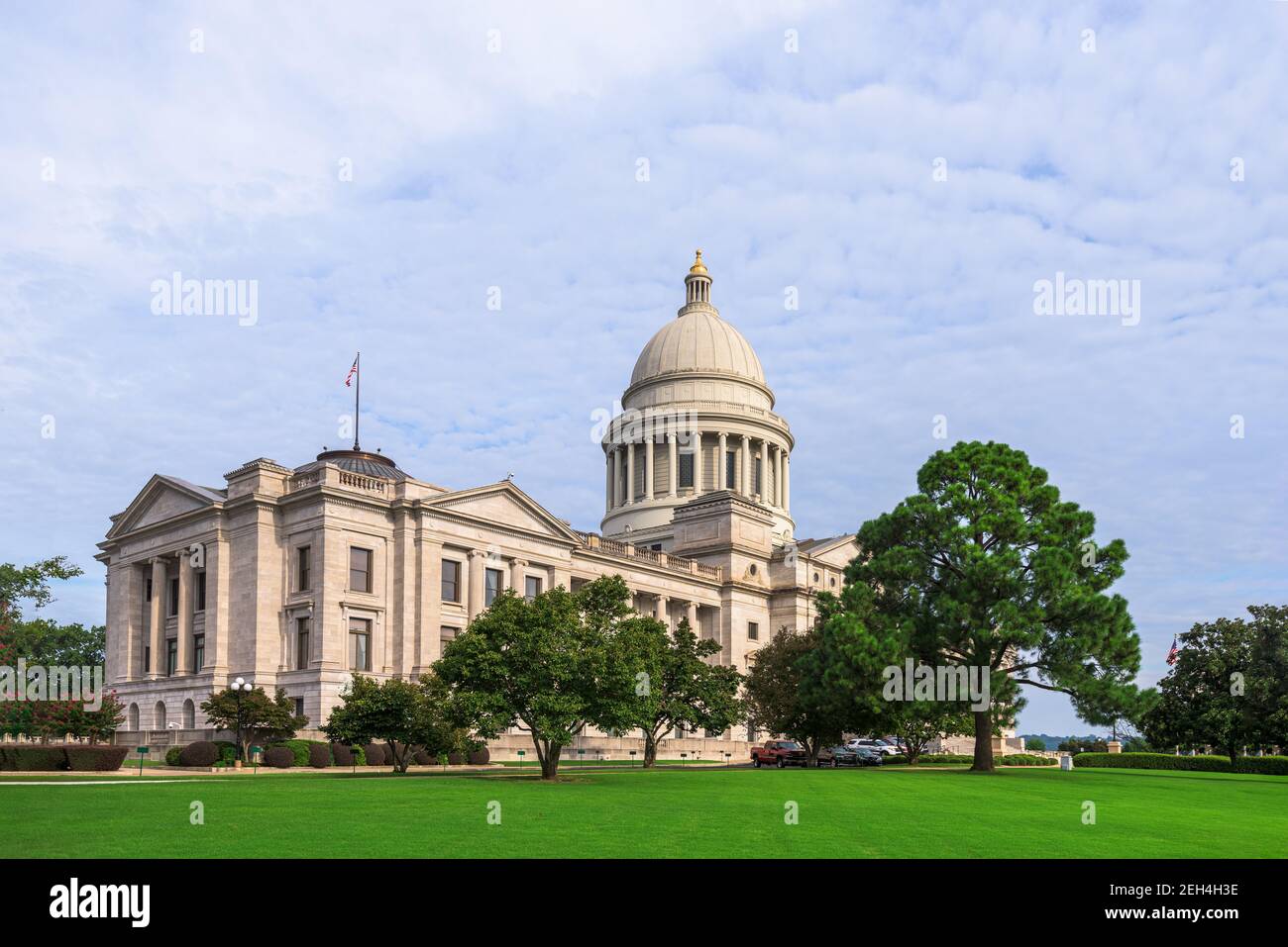 Little Rock, Arkansas, USA in der State Capitol und Park. Stockfoto