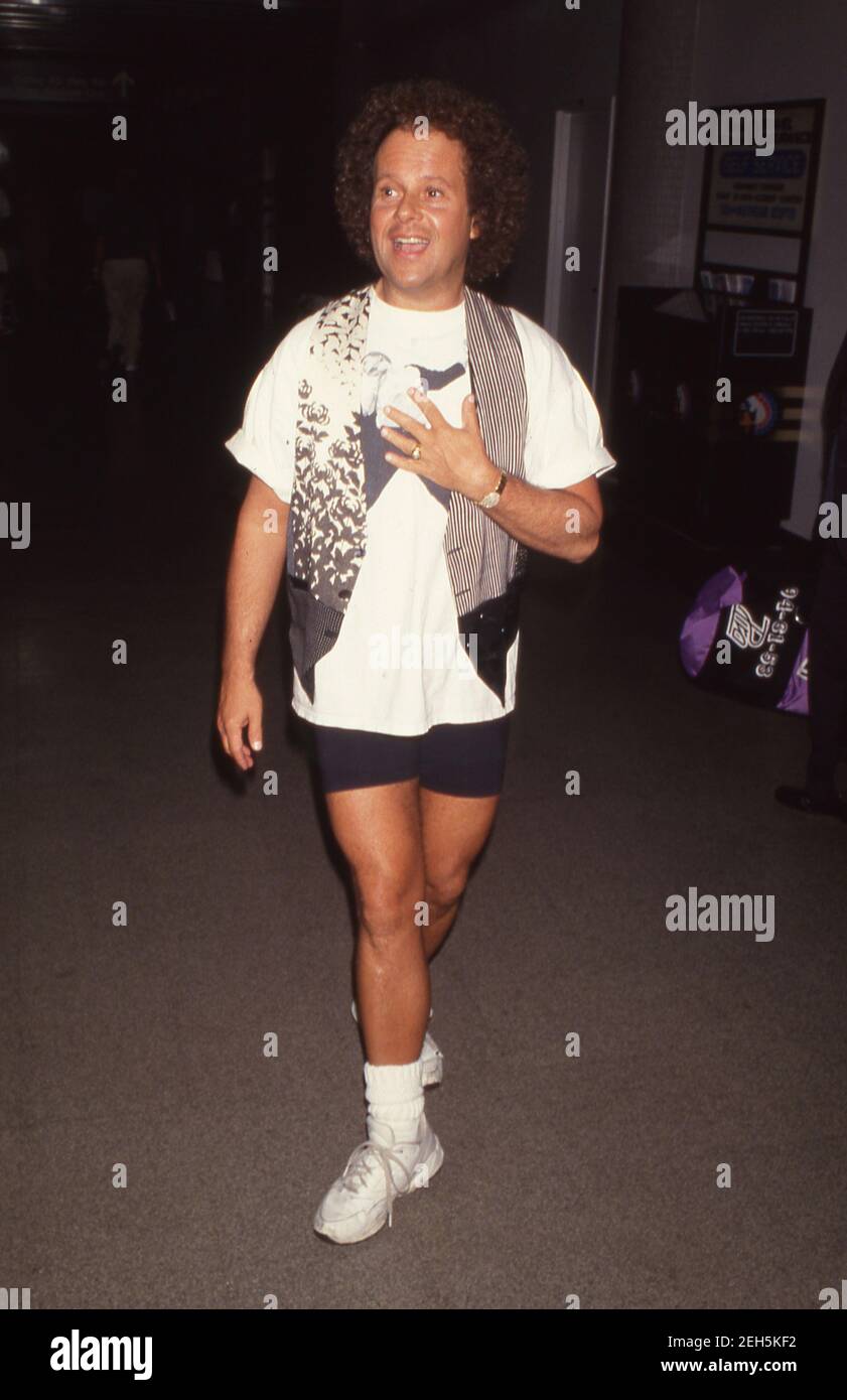 Richard Simmons um 1995. Quelle: Ralph Dominguez/MediaPunch Stockfoto