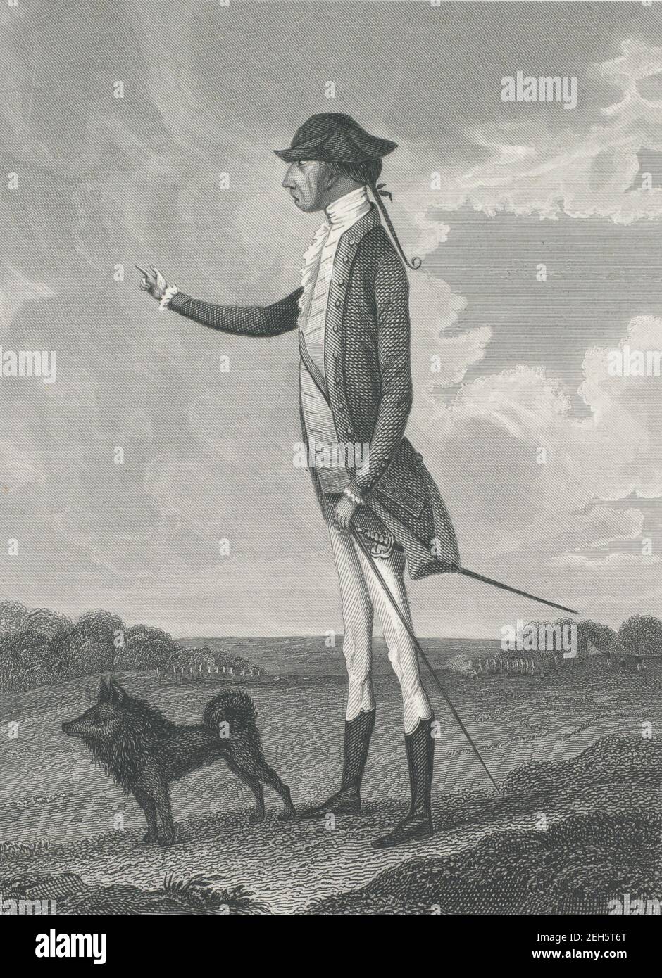 Generalmajor Charles Lee, 1840-95. Stockfoto