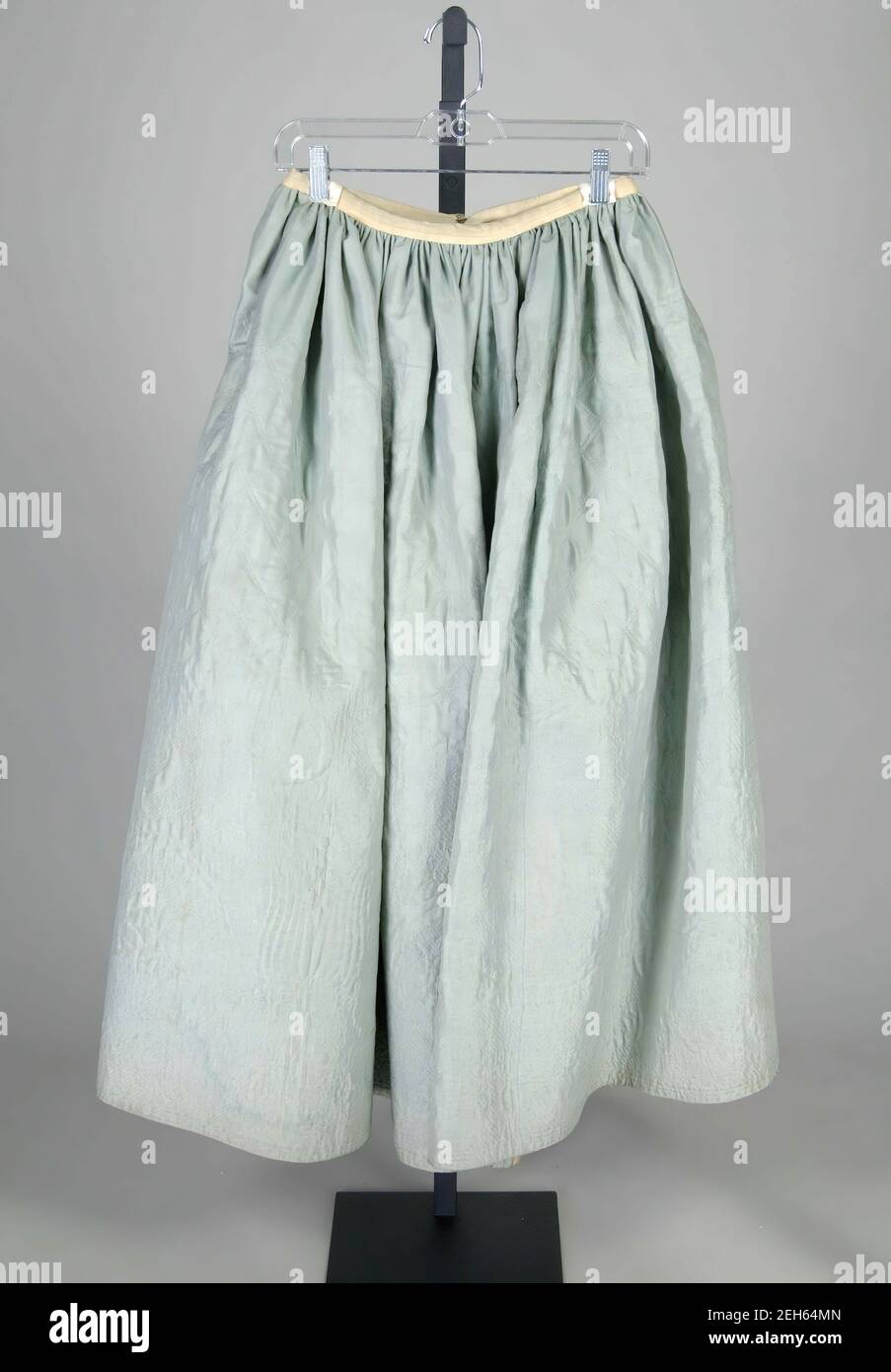 Petticoat, amerikanisch, viertes Viertel 18th Jahrhundert. Stockfoto