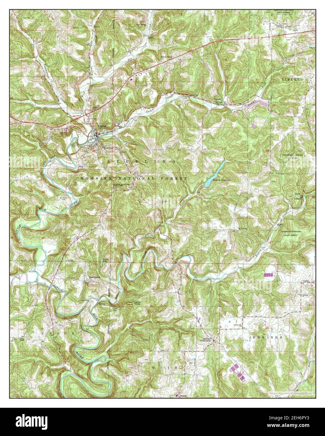 English County Map Stockfotos und bilder Kaufen Alamy