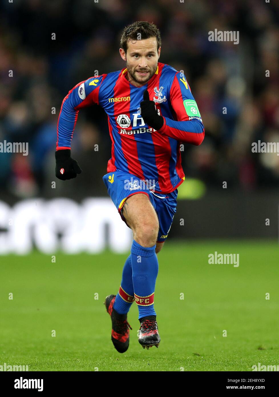 Datei Foto vom 12-12-2017 von Yohan Cabaye, Crystal Palace. Ausgabedatum: Freitag, 19. Februar 2021. Stockfoto