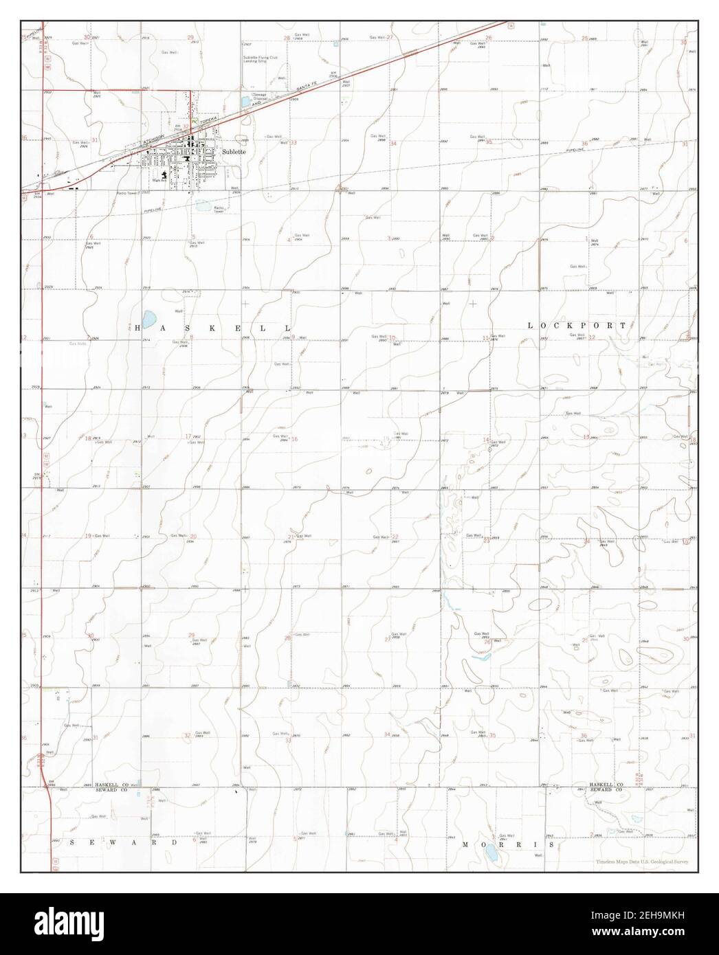 Sublette kansas karte Fotos und Bildmaterial in hoher Auflösung Alamy