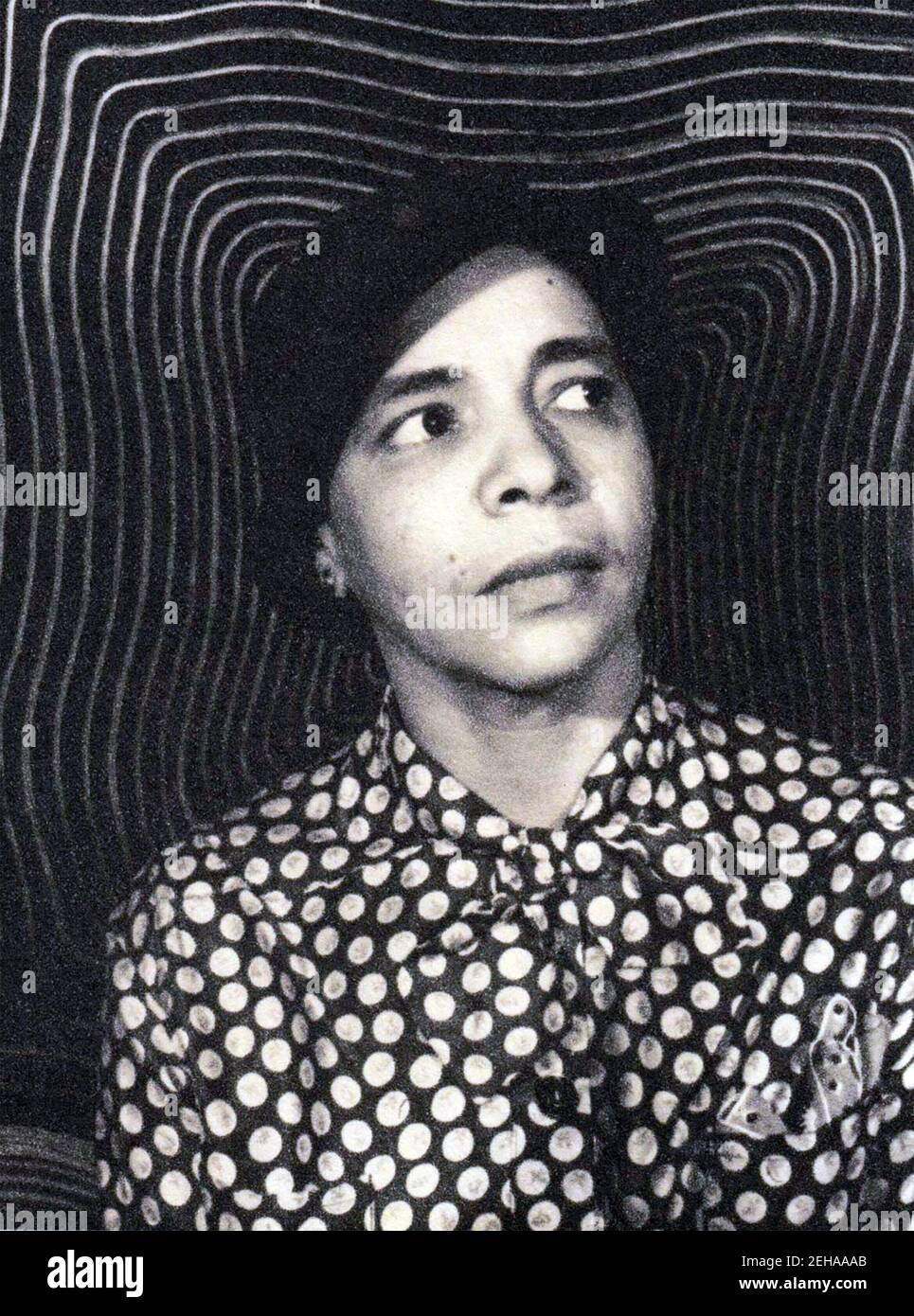 NELLA LARSEN (1895-1964) amerikanische Schriftstellerin, Krankenschwester und Bibliothekarin. Stockfoto