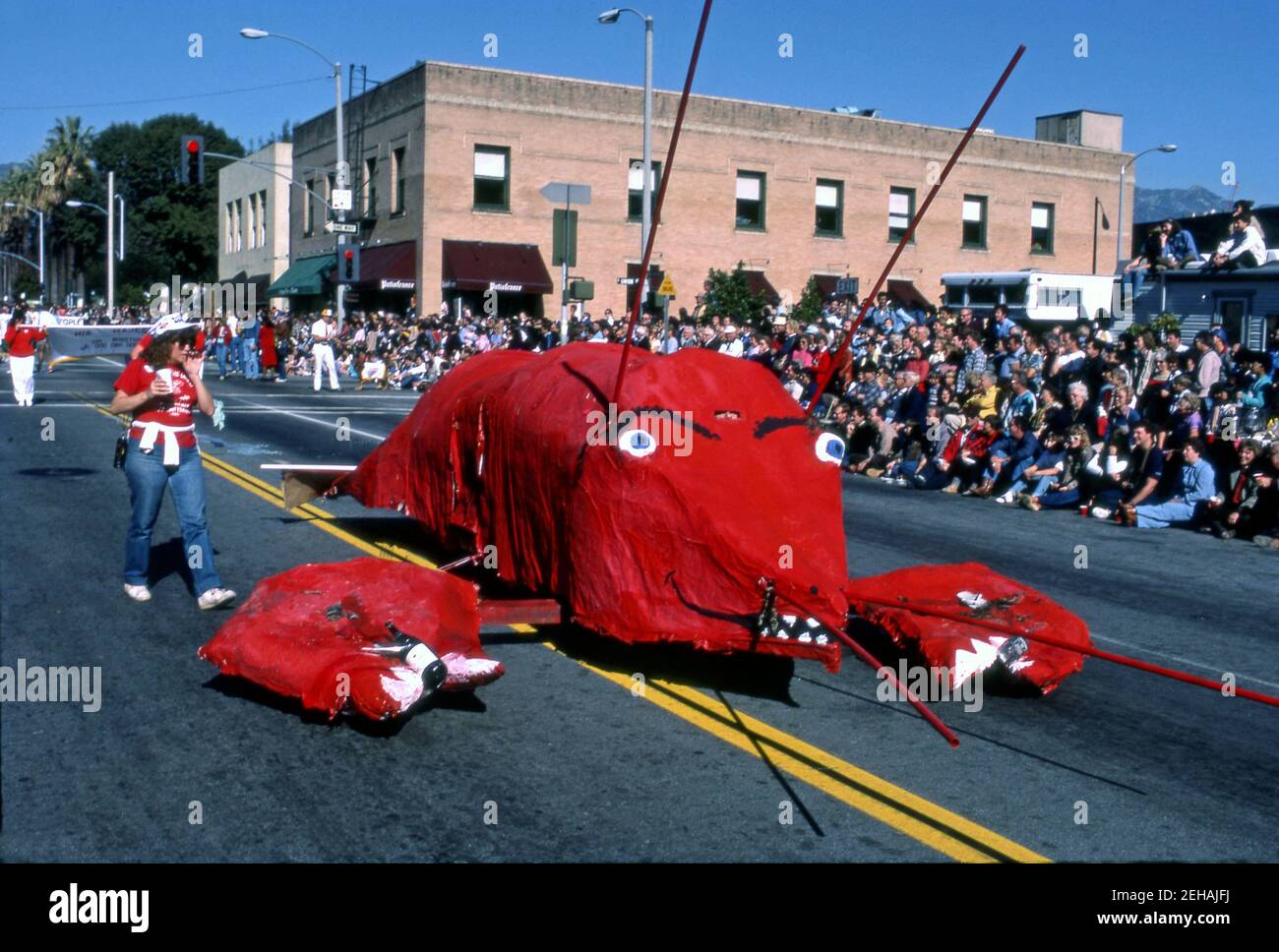 Hummerwagen in Doo Dah Parade, Pasadena, CA Stockfoto