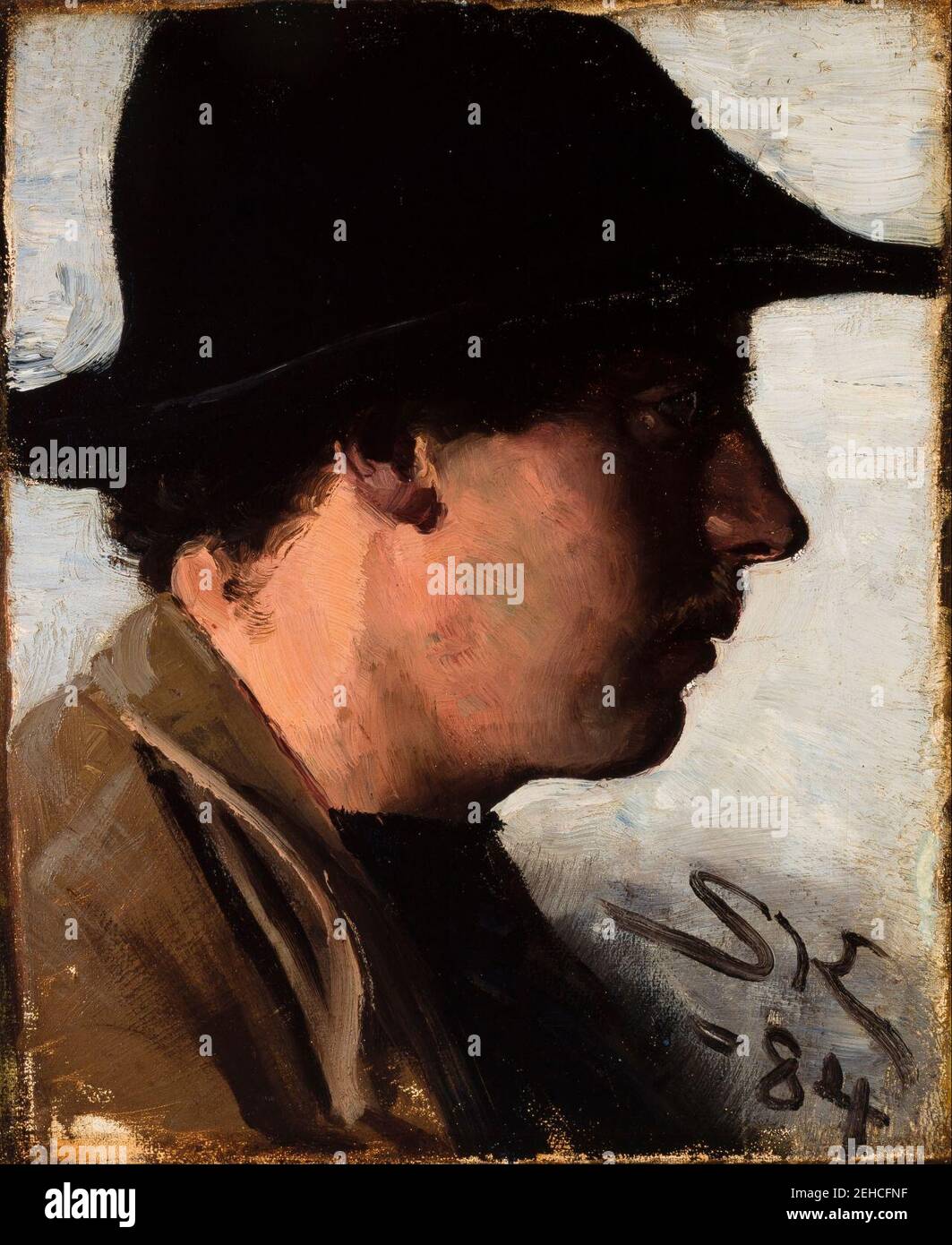 P.S. Krøyer - Oscar Björck Stockfoto