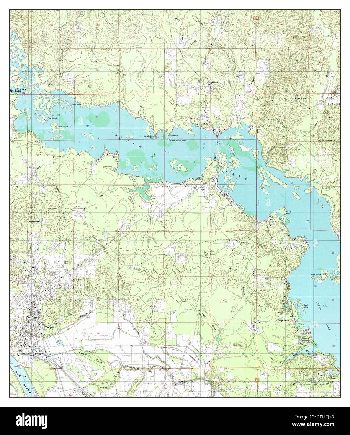 Campti karte Fotos und Bildmaterial in hoher Auflösung Alamy