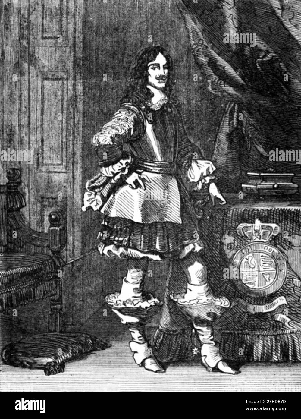 P486 Karl II. Stockfoto