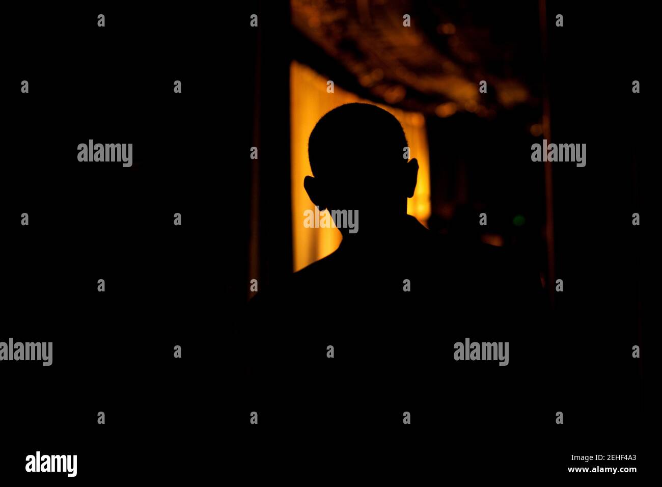 Präsident Barack Obama spricht bei einer Spendenaktion in Los Angeles, 27. Mai 2009. Stockfoto